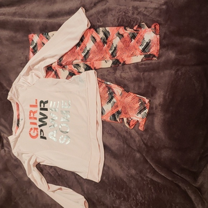 RBX‎  matching outfit with leggings Size 5/6